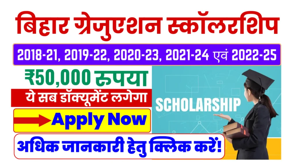 Bihar Graduation Scholarship 2025